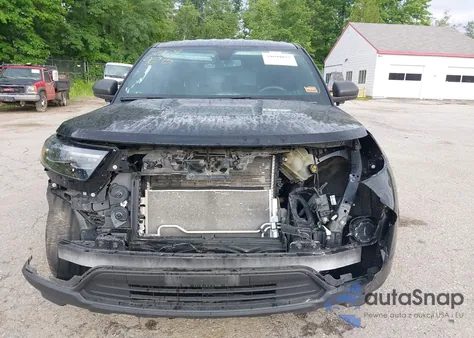 2020 Ford Police Interceptor Utility z USA, uszkodzony, nr VIN 1FM5K8AB7LGA95730